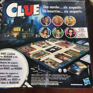 Clue Board Game by Hasbro - Classic Mystery Game Ages 8 up